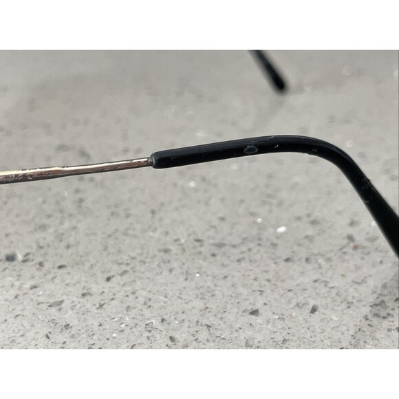 Flexon by Marchon Eyeglasses Frames ONLY 646 Gunmetal Metal Full Rim 56-18-140 - Picture 5 of 16